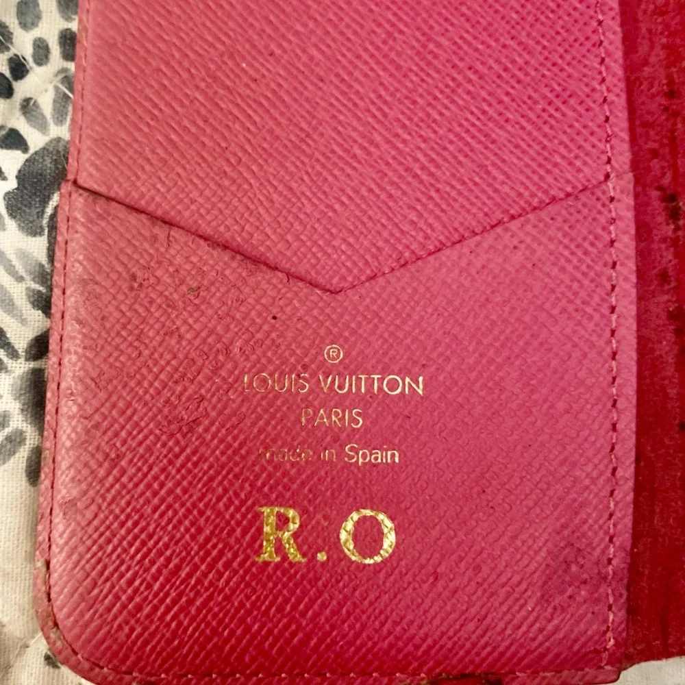 Louis Vuitton Brown and Gold Monogram Case